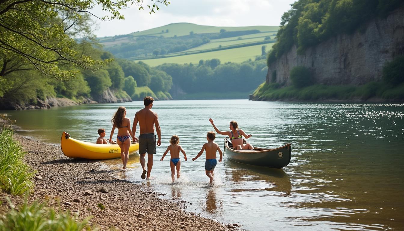 découvrez la base de loisirs de clécy en suisse normande : activités de plein air, sports nautiques, balades nature et détente au cœur d'un cadre naturel exceptionnel.