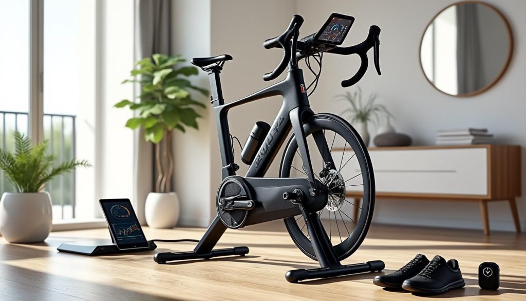 découvrez notre guide complet pour choisir le vélo d'intérieur, le trainer et les accessoires indispensables afin de s'entraîner efficacement chez soi.