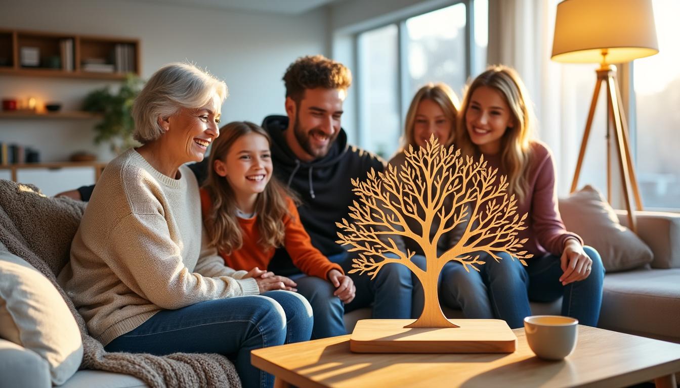 découvrez des idées de cadeaux famille personnalisés, originales et adaptées à tous les styles et budgets. trouvez le présent parfait pour chaque membre de votre famille !