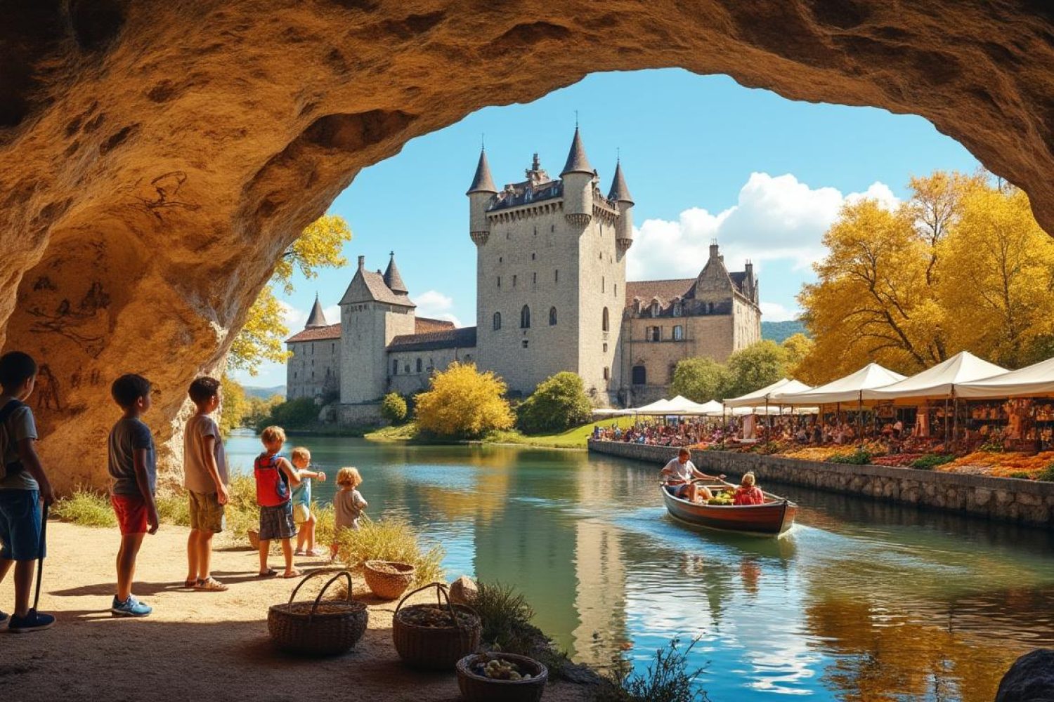 Que faire en Dordogne en famille : idées d’activités et visites à ne pas manquer