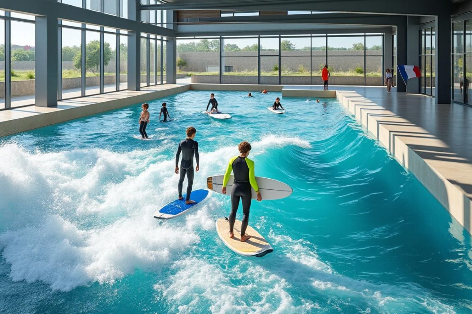 Surf indoor : où pratiquer en France et comment débuter ?