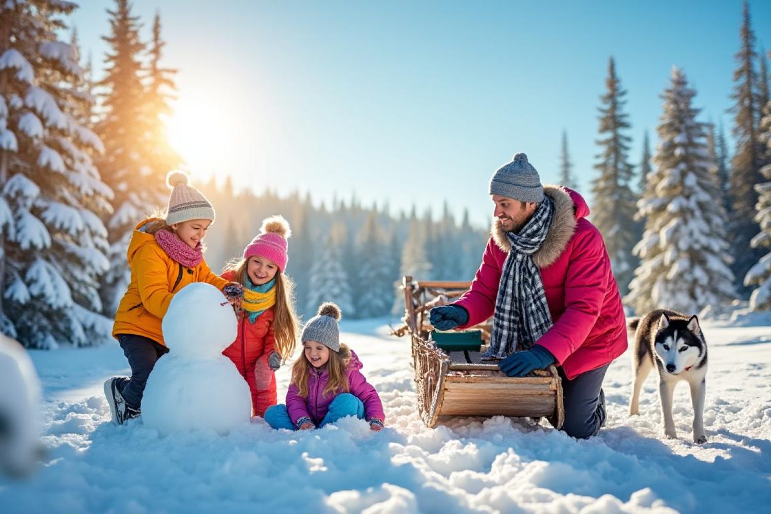 Voyage en Laponie en famille : activités, budget et conseils pour un séjour inoubliable