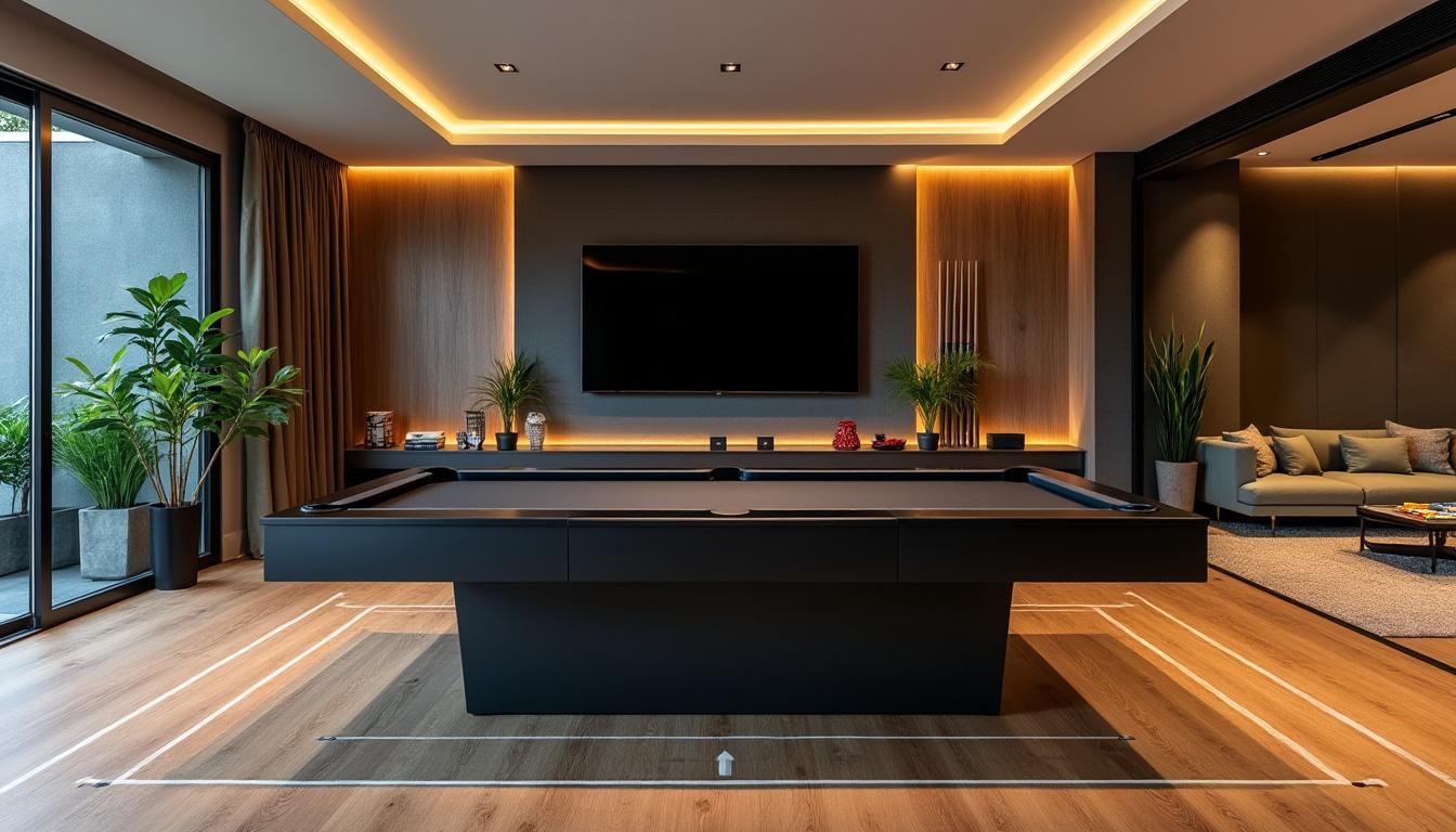 découvrez les tailles officielles et standards des tables de billard, ainsi que nos conseils pratiques pour choisir la dimension parfaite adaptée à votre espace et à vos besoins.