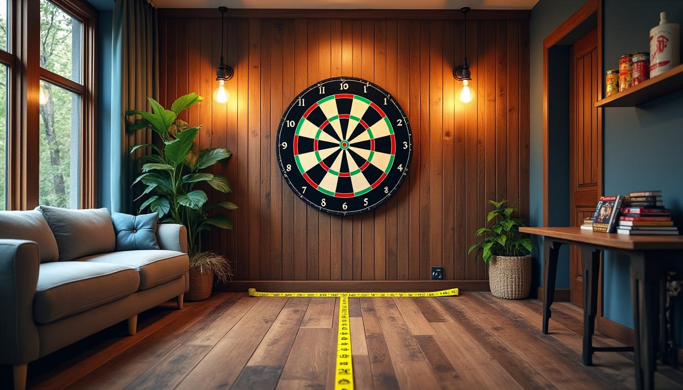 découvrez la distance officielle pour jouer aux fléchettes et apprenez comment la mesurer correctement pour améliorer votre précision et profiter pleinement du jeu.