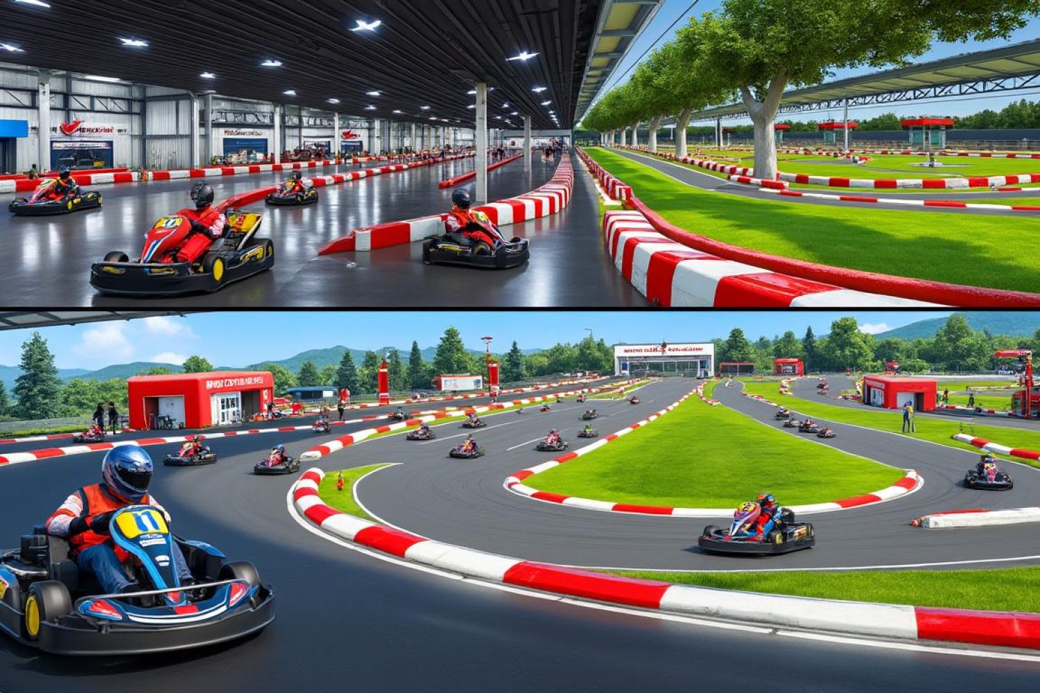 Karting autour de moi : circuits indoor et extérieurs, tarifs et accès
