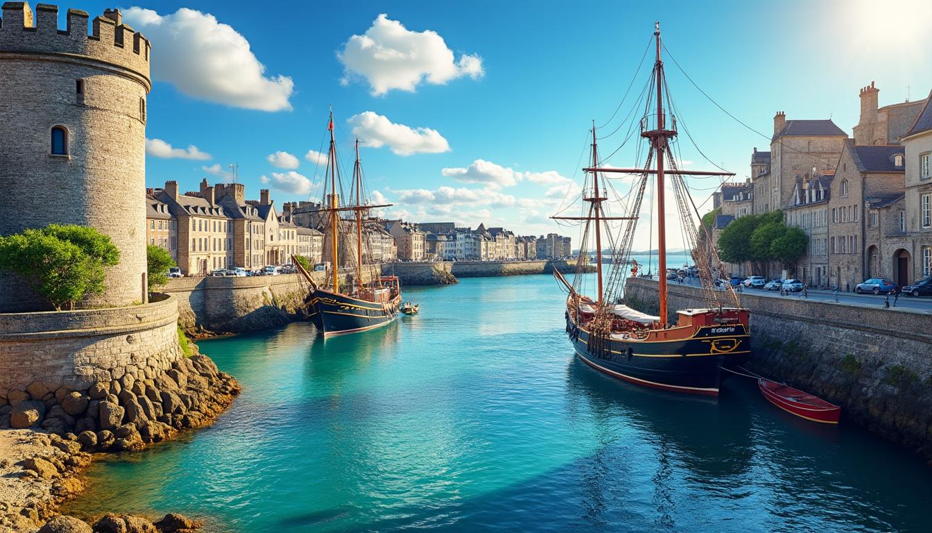 découvrez saint-malo, célèbre cité corsaire et joyau de la côte d’émeraude, avec ses remparts historiques, ses plages magnifiques et son riche patrimoine maritime.