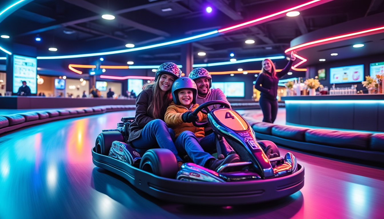 découvrez le karting à bercy 2 chez smile world : tarifs, horaires et informations pratiques pour une expérience fun et conviviale en famille ou entre amis.